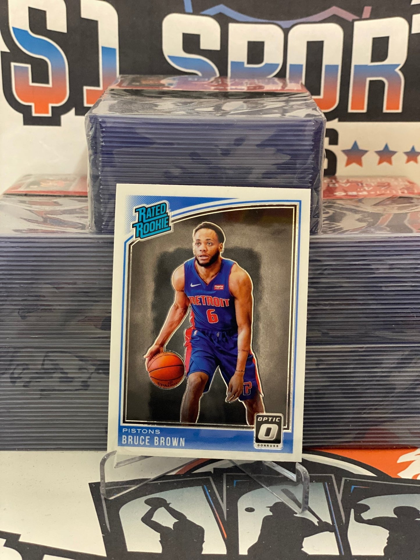 2018 Donruss Optic (Rated Rookie) Bruce Brown #161