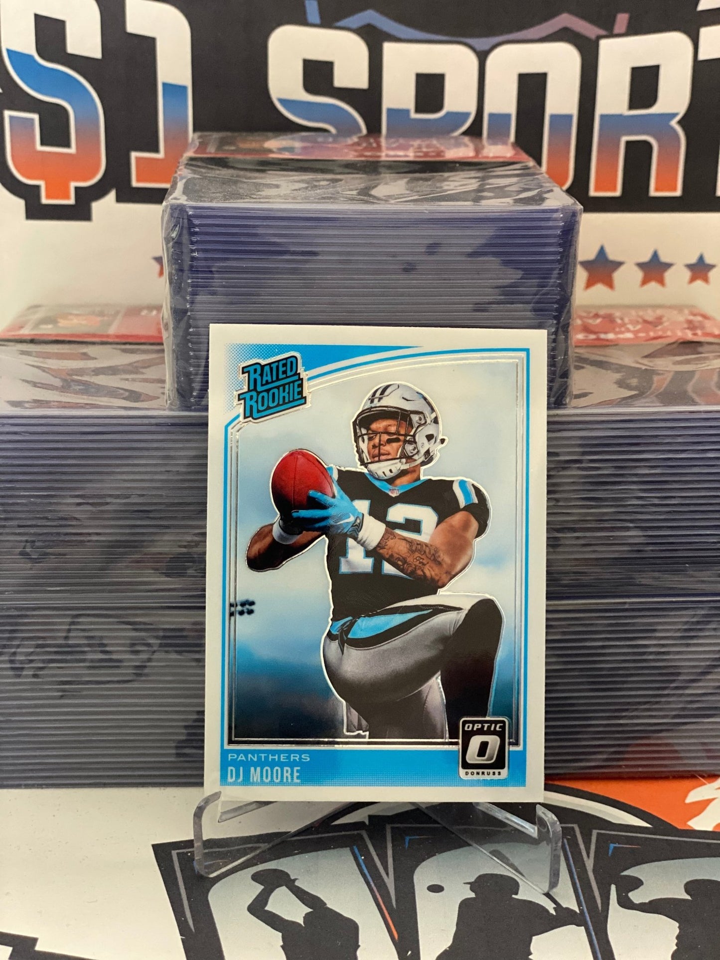2018 Donruss Optic (Rated Rookie) DJ Moore #166
