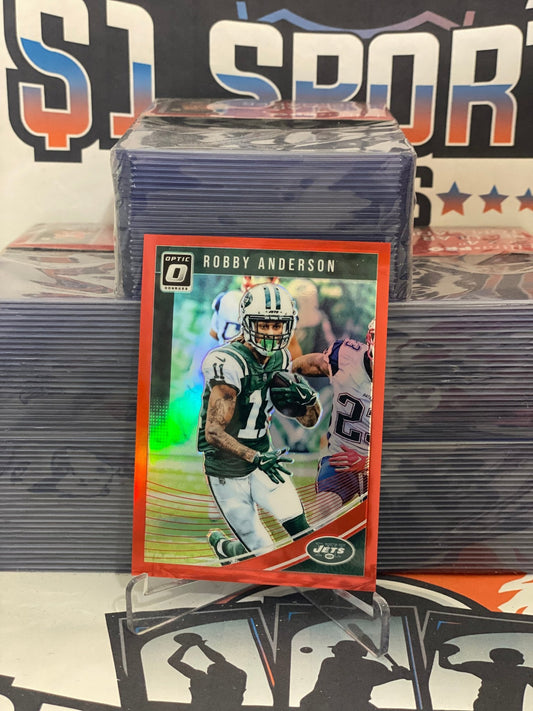 2018 Donruss Optic (Red Prizm 51/99) Robby Anderson #74