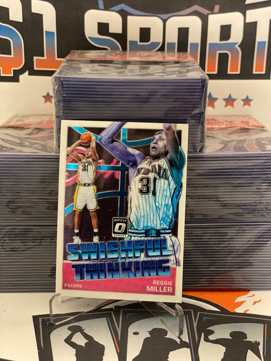 2018 Donruss Optic (Swishful Thinking) Reggie Miller #4