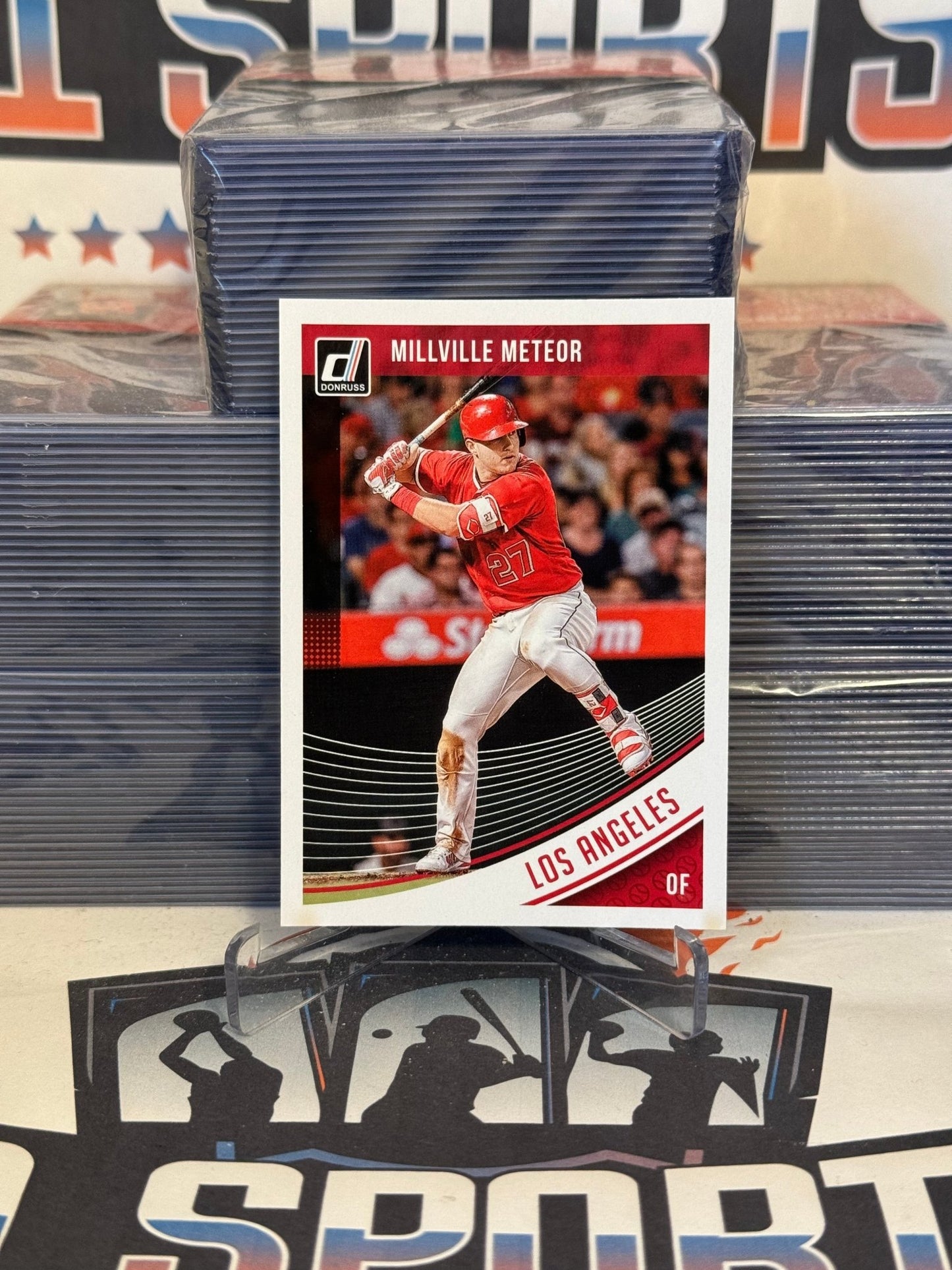 2018 Donruss (Variation) Mike Trout #155