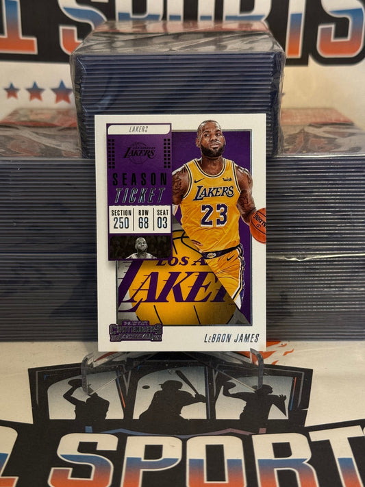 2018 Panini Contenders LeBron James #30