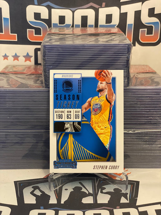 2018 Panini Contenders Stephen Curry #86