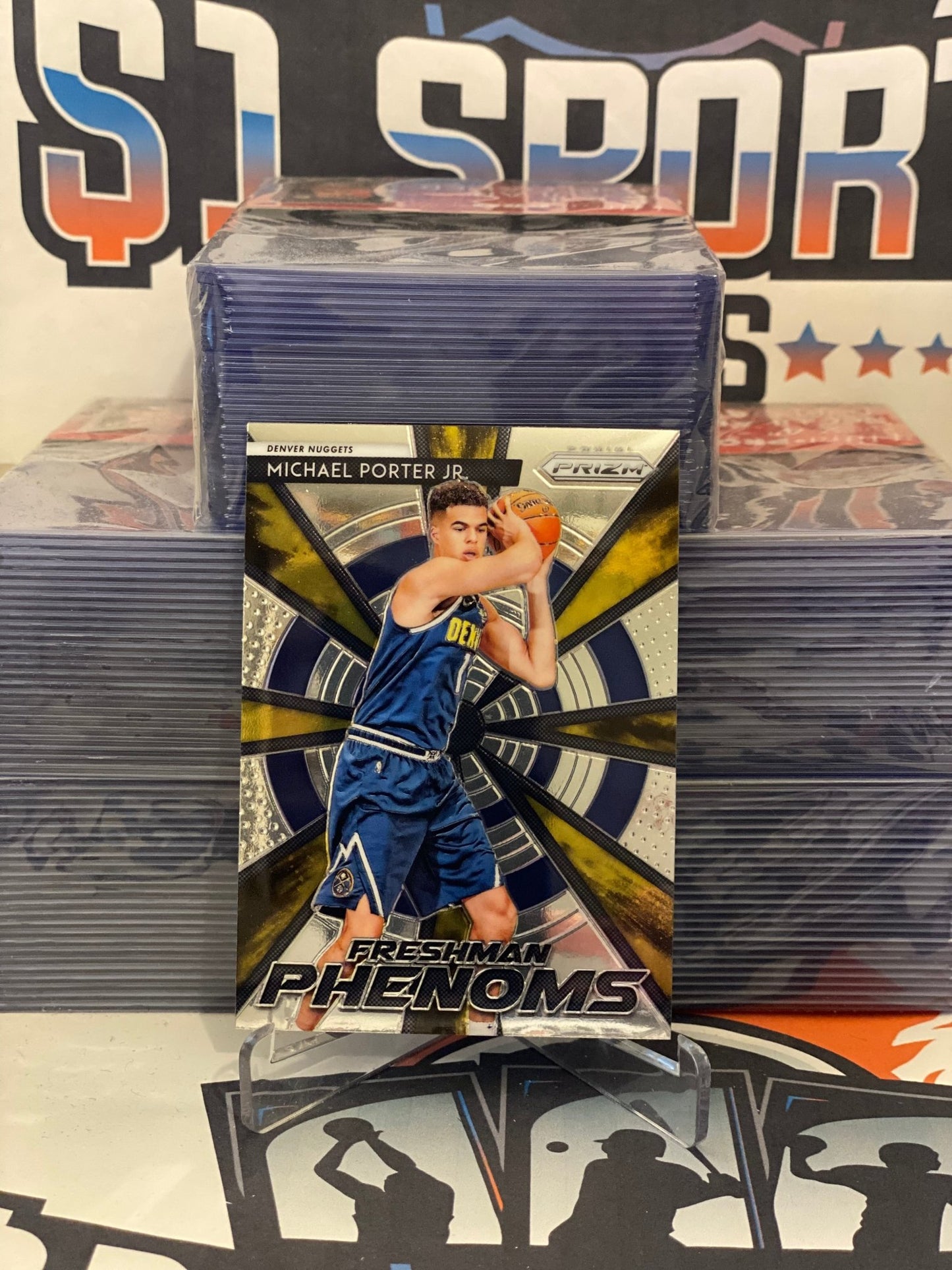 2018 Panini Prizm (Freshman Phenoms) Michael Porter Jr. Rookie #12