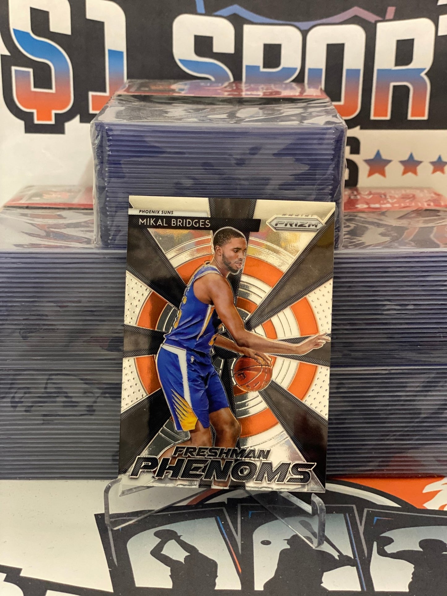 2018 Panini Prizm (Freshman Phenoms) Mikal Bridges Rookie #16