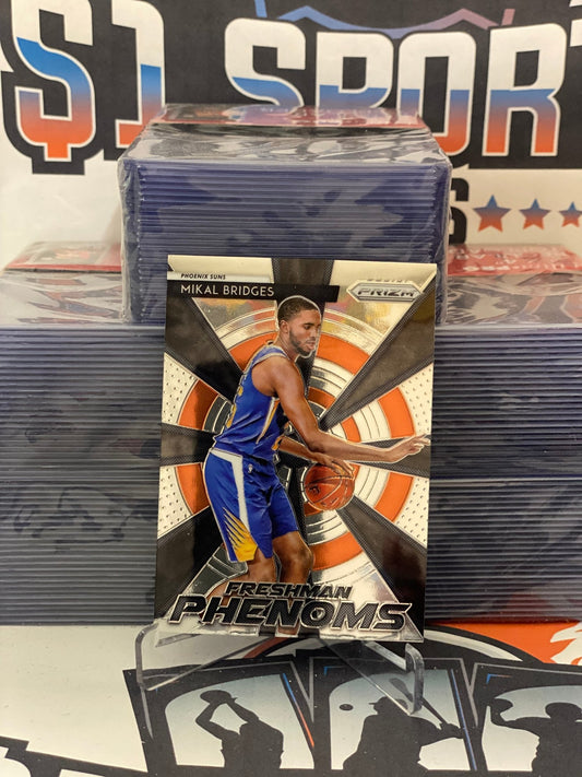 2018 Panini Prizm (Freshman Phenoms) Mikal Bridges Rookie #16