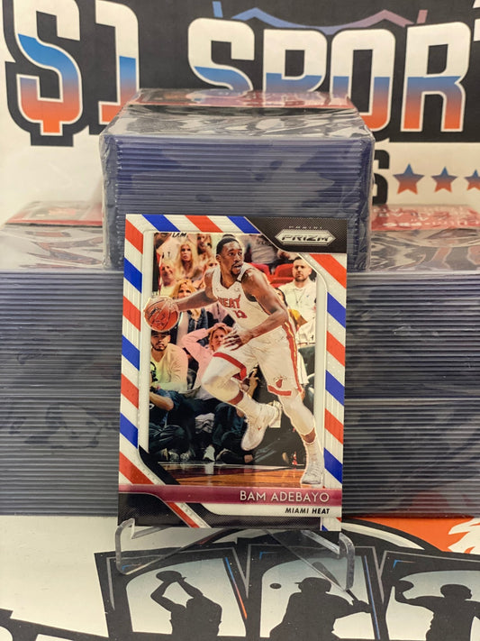 2018 Panini Prizm (Red White Blue Prizm) Bam Adebayo #226