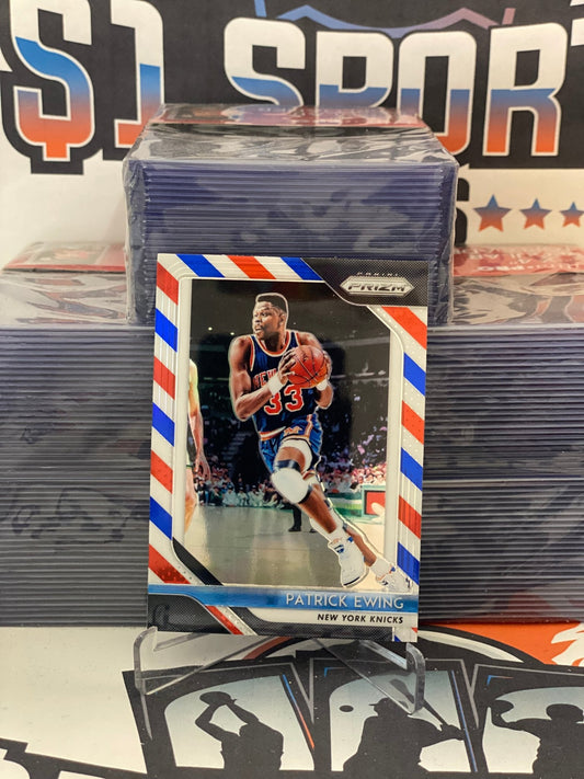 2018 Panini Prizm (Red White Blue Prizm) Patrick Ewing #105