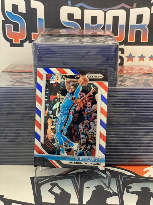 2018 Panini Prizm (Red White Blue Prizm) Paul George #49