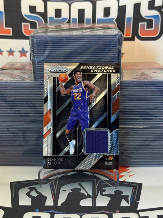 2018 Panini Prizm (Sensational Swatches Relic) Deandre Ayton Rookie #66