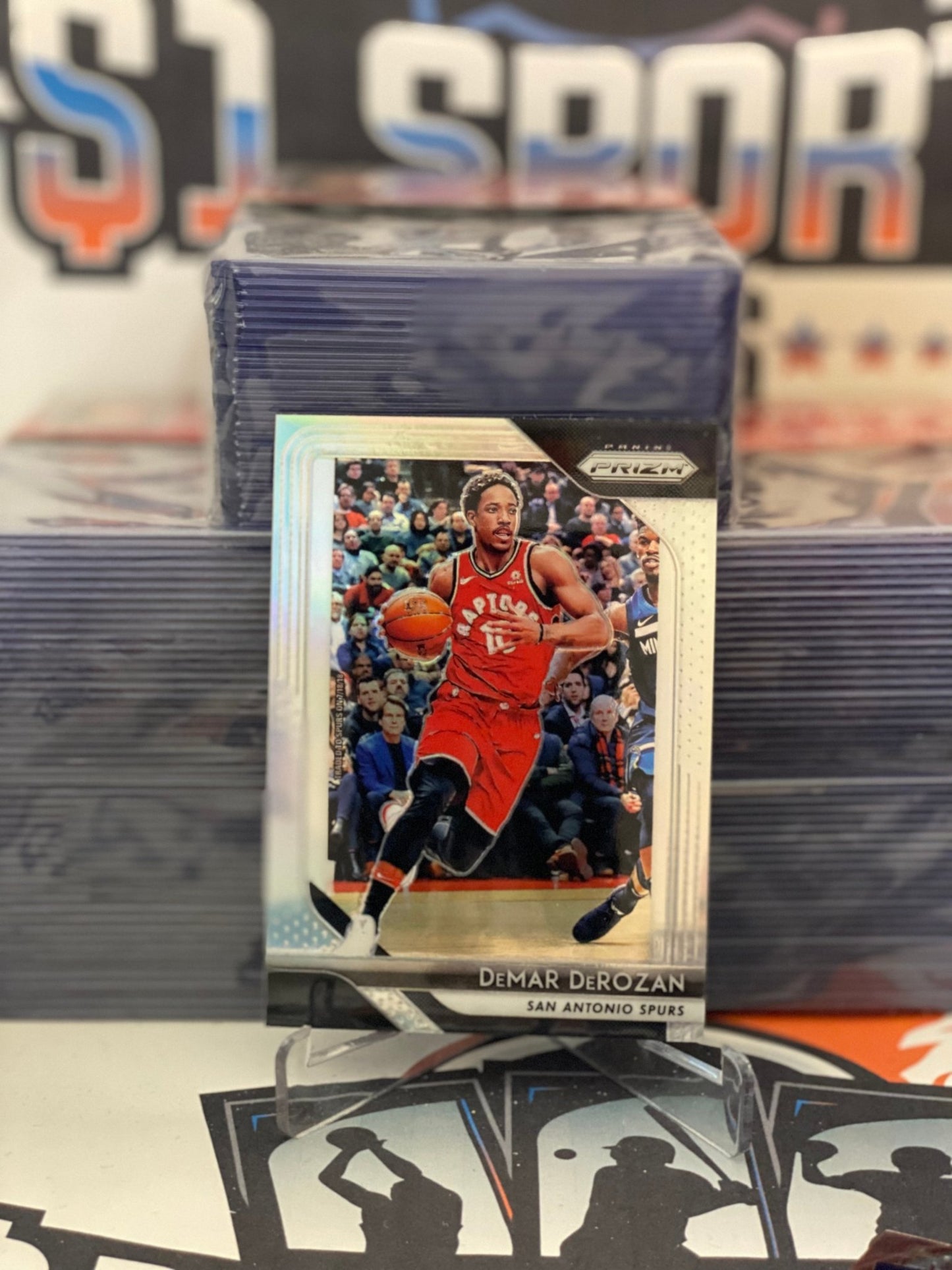 2018 Panini Prizm (Silver Prizm) DeMar DeRozan #271