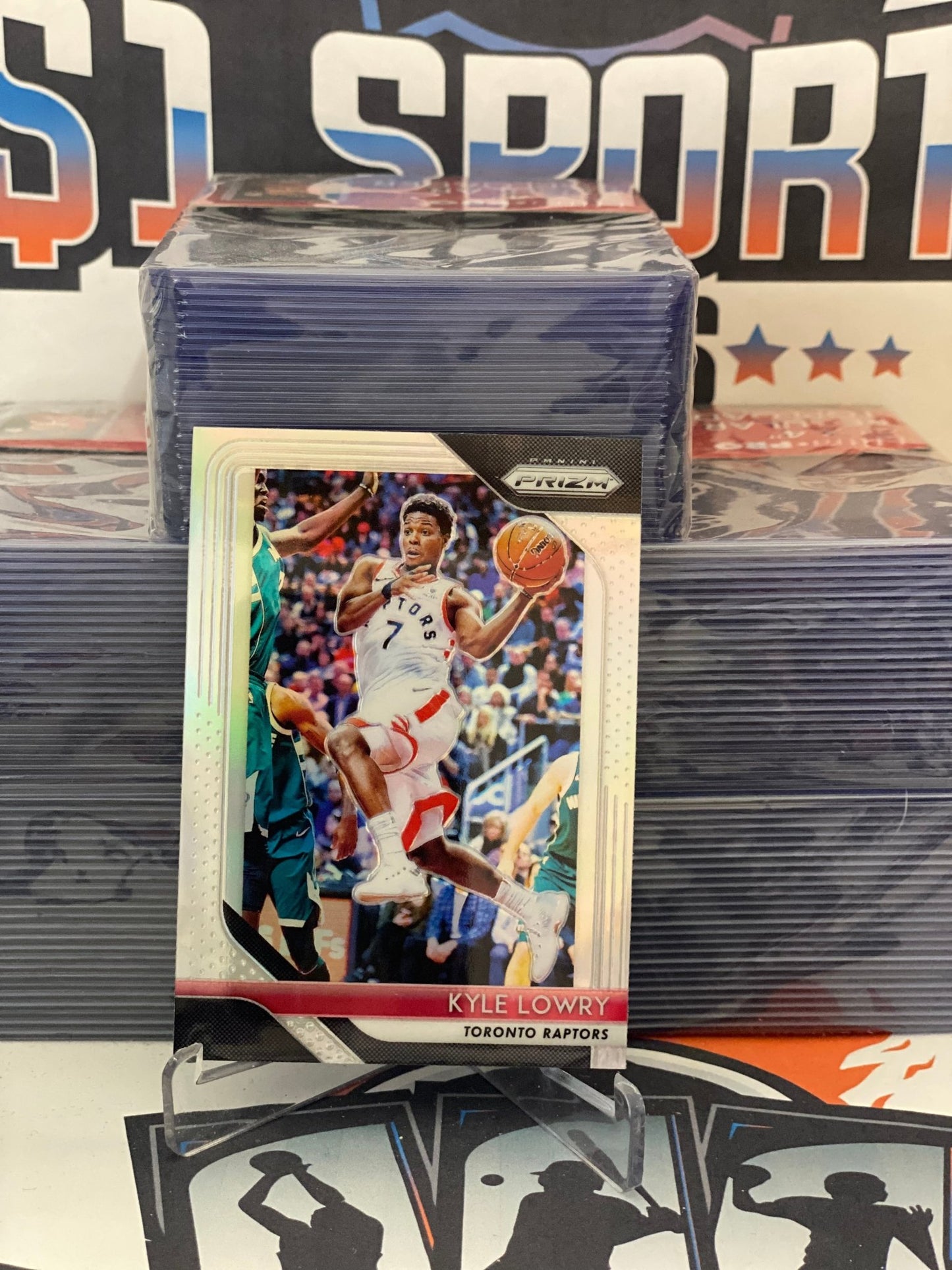2018 Panini Prizm (Silver Prizm) Kyle Lowry #33