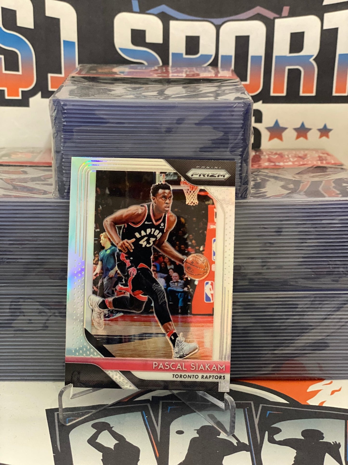 2018 Panini Prizm (Silver Prizm) Pascal Siakam #83