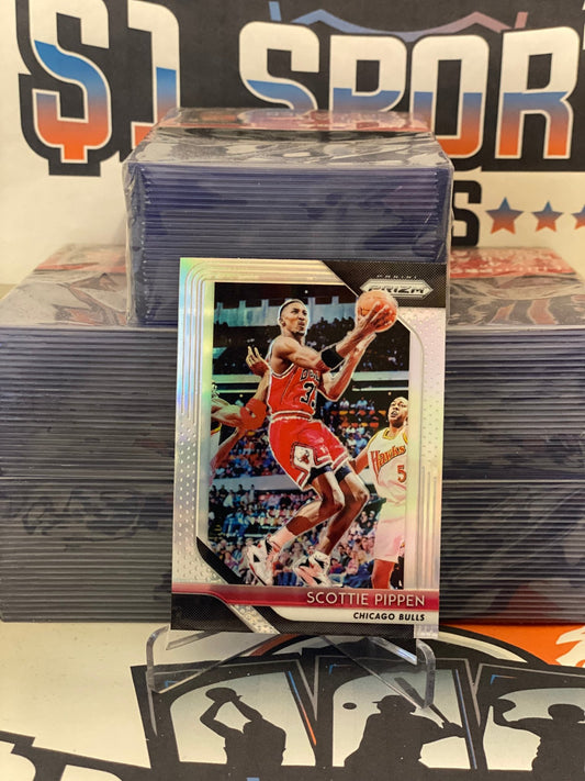 2018 Panini Prizm (Silver Prizm) Scottie Pippen #65