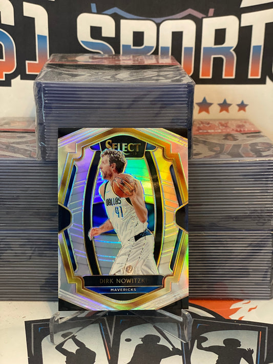 2018 Panini Select (Silver Prizm) Dirk Nowitzki #113