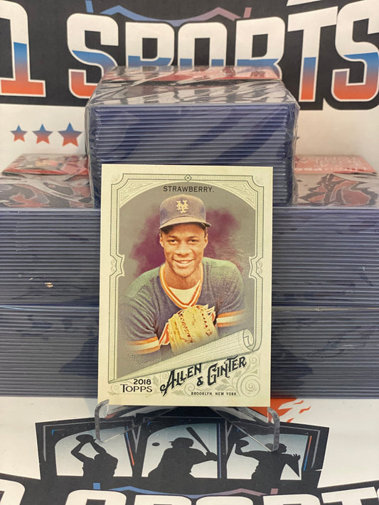 2018 Topps Allen & Ginter Darryl Strawberry #338