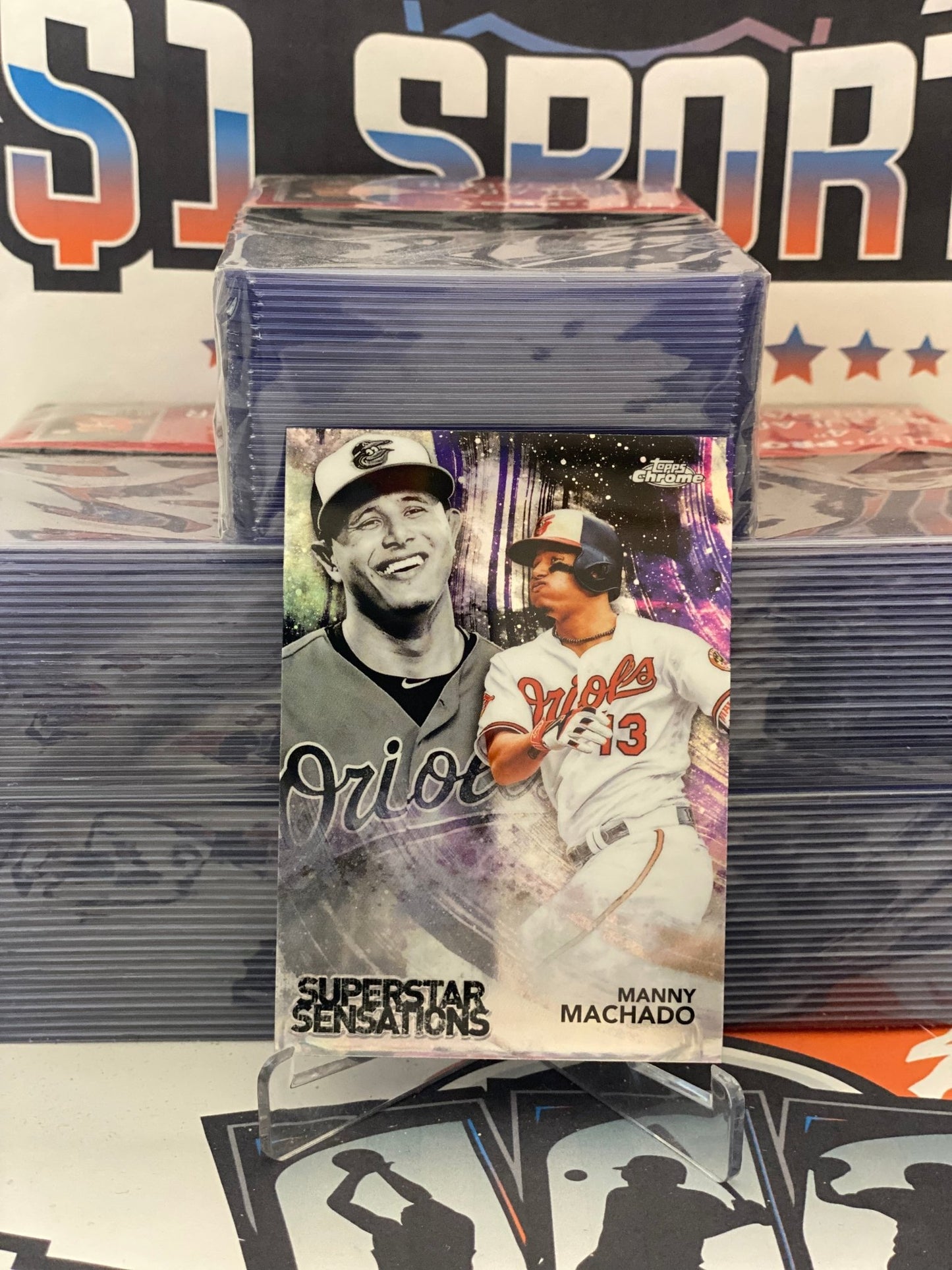 2018 Topps Chrome (Superstar Sensations) Manny Machado #SS-2