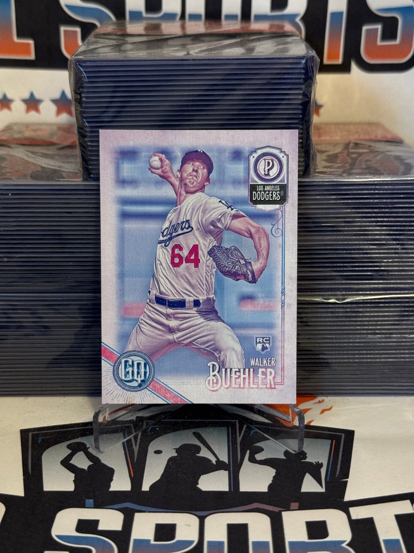 2018 Topps Gypsy Queen Walker Buehler Rookie #222