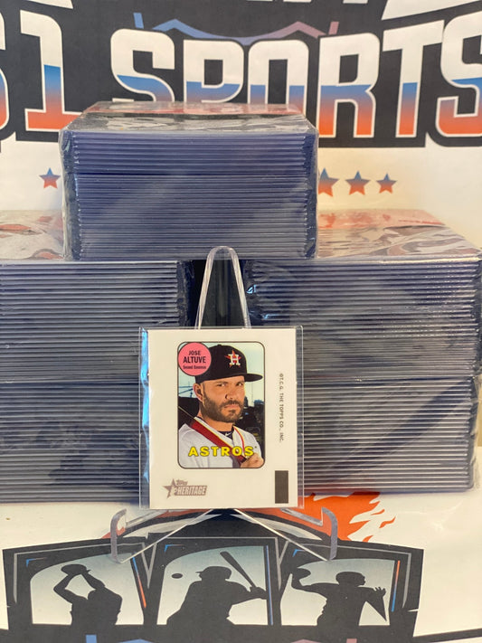 2018 Topps Heritage (1969 Topps Decals) Jose Altuve #69TD-JA