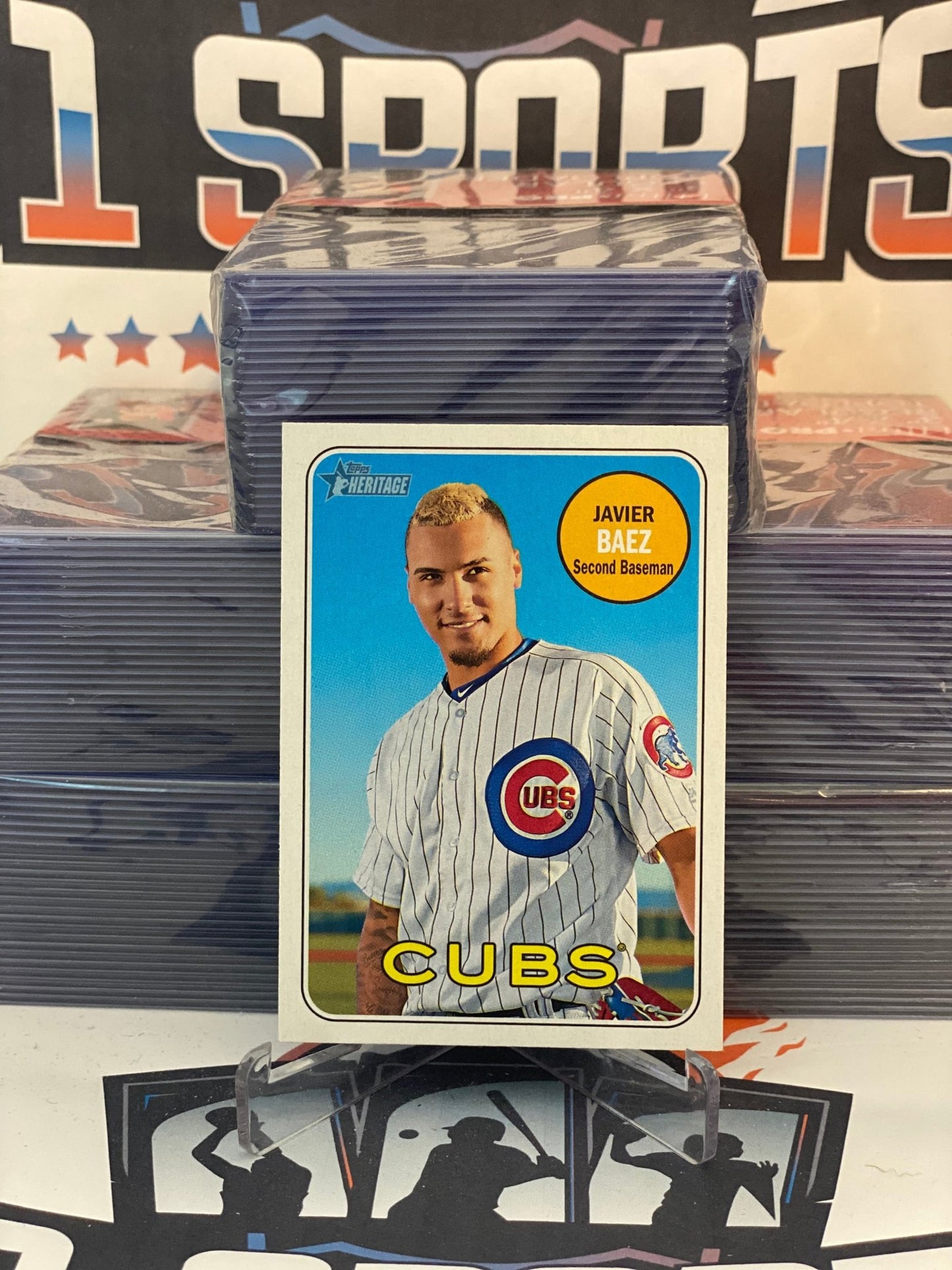 2018 Topps Heritage Javier Baez #171