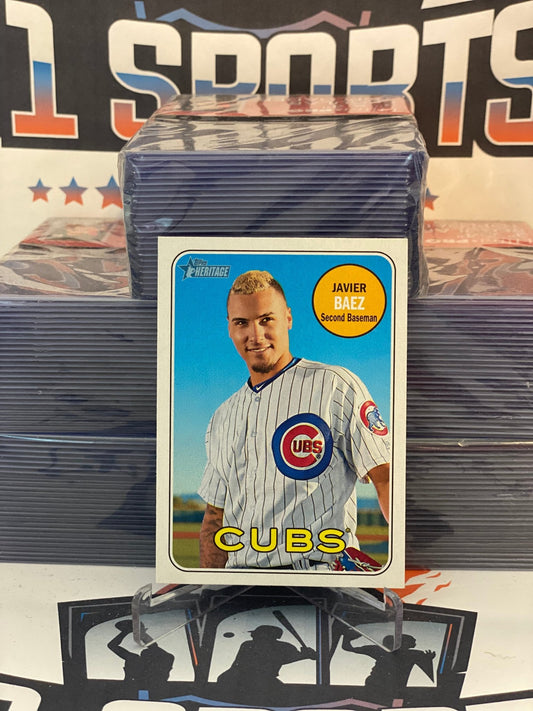 2018 Topps Heritage Javier Baez #171