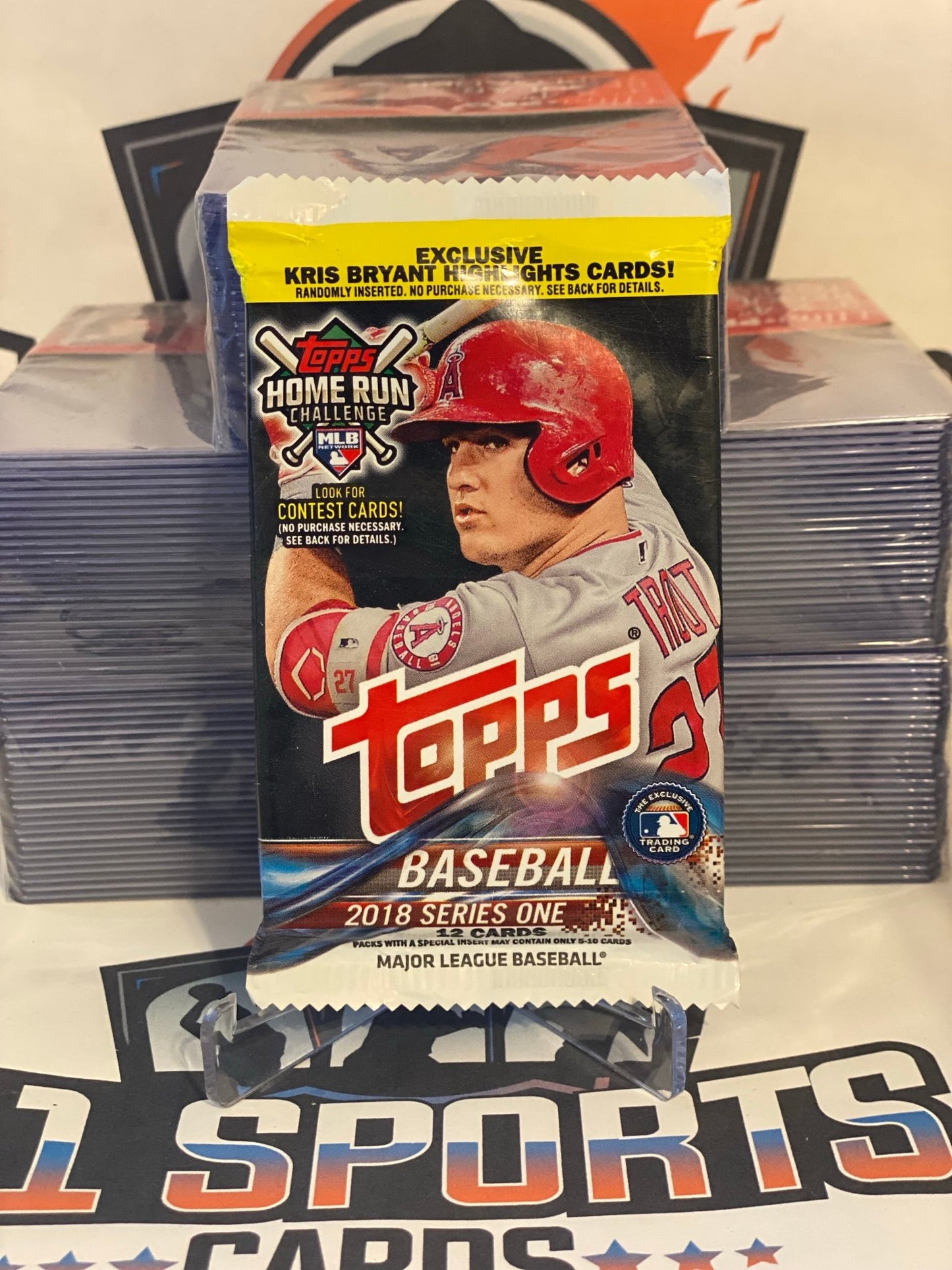2018 Topps Series 1 MLB Baseball Retail Pack