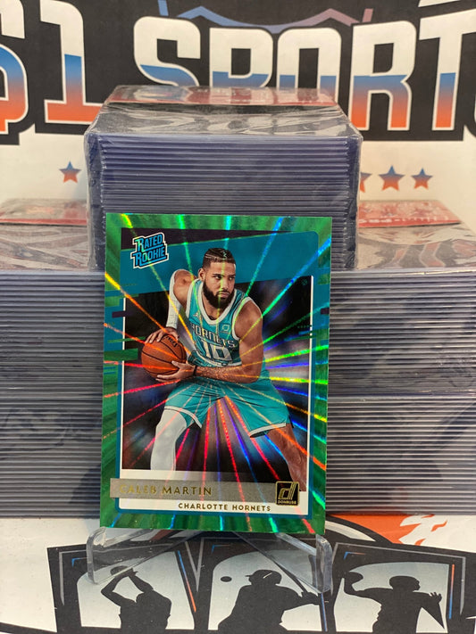 2019 Donruss (Green Lazer Prizm, Rated Rookie) Caleb Martin #212