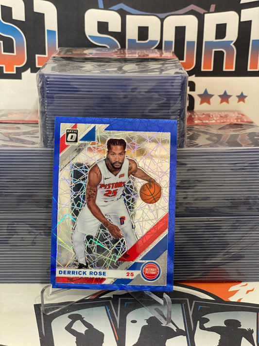 2019 Donruss Optic (Blue Velocity Prizm) Derrick Rose #116