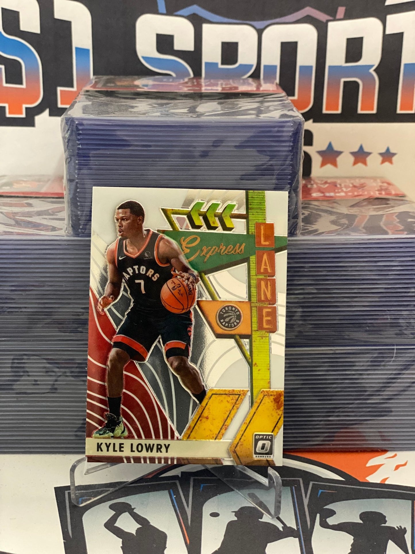 2019 Donruss Optic (Express Lane) Kyle Lowry #11