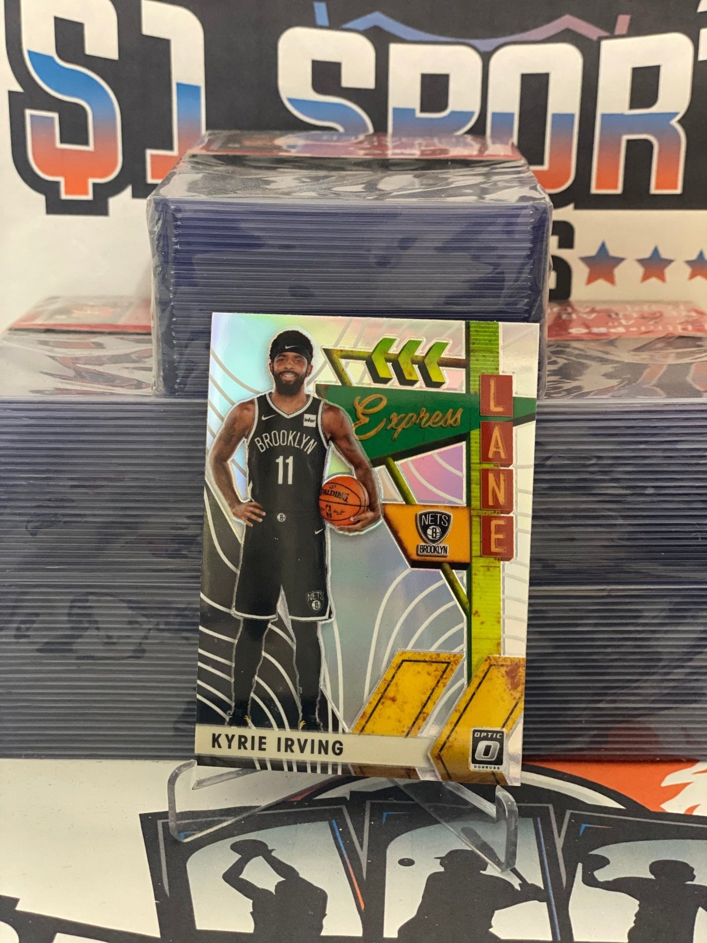 2019 Donruss Optic (Holo Prizm, Express Lane) Kyrie Irving #25