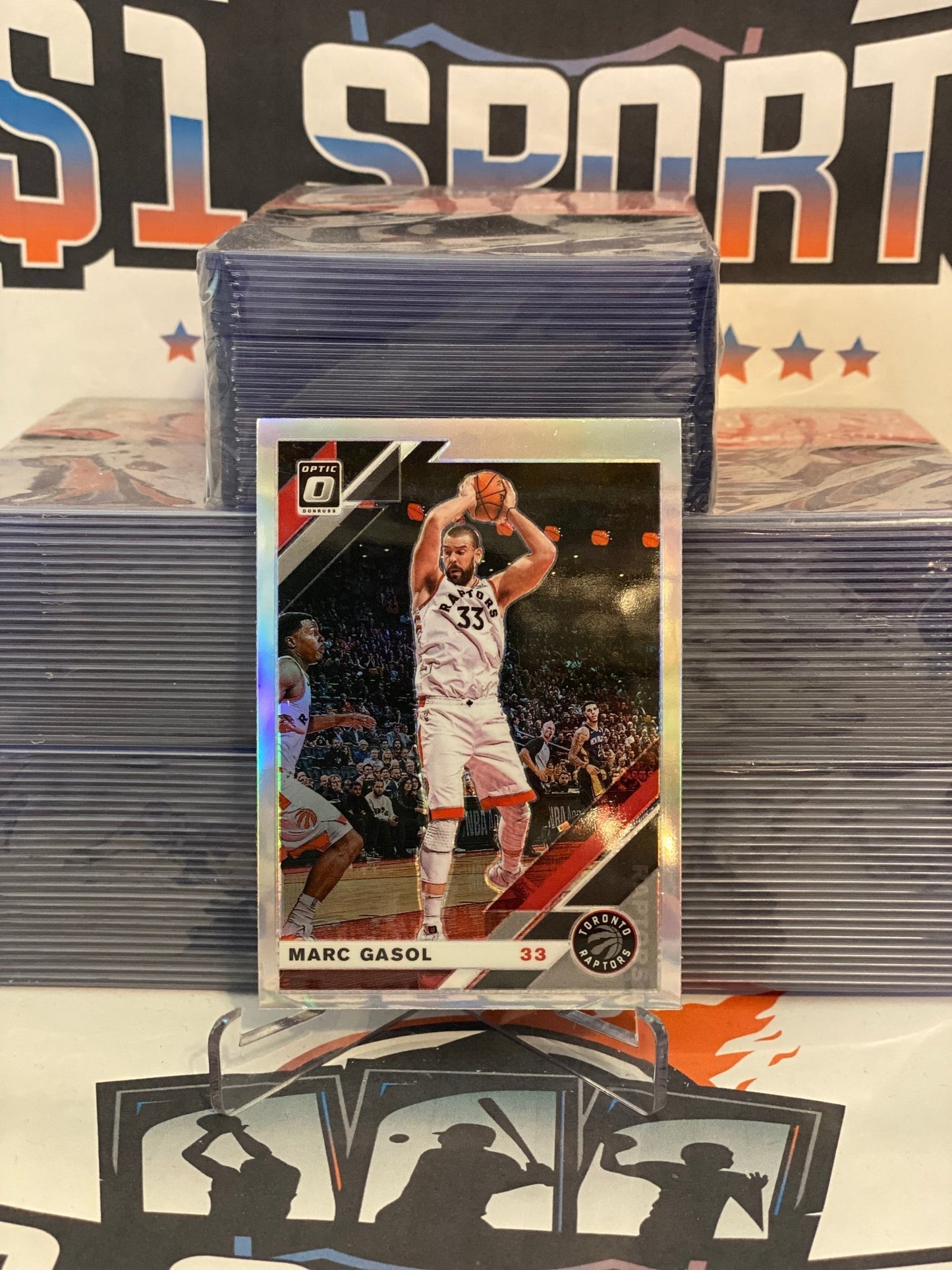 2019 Donruss Optic (Holo Prizm) Marc Gasol #39