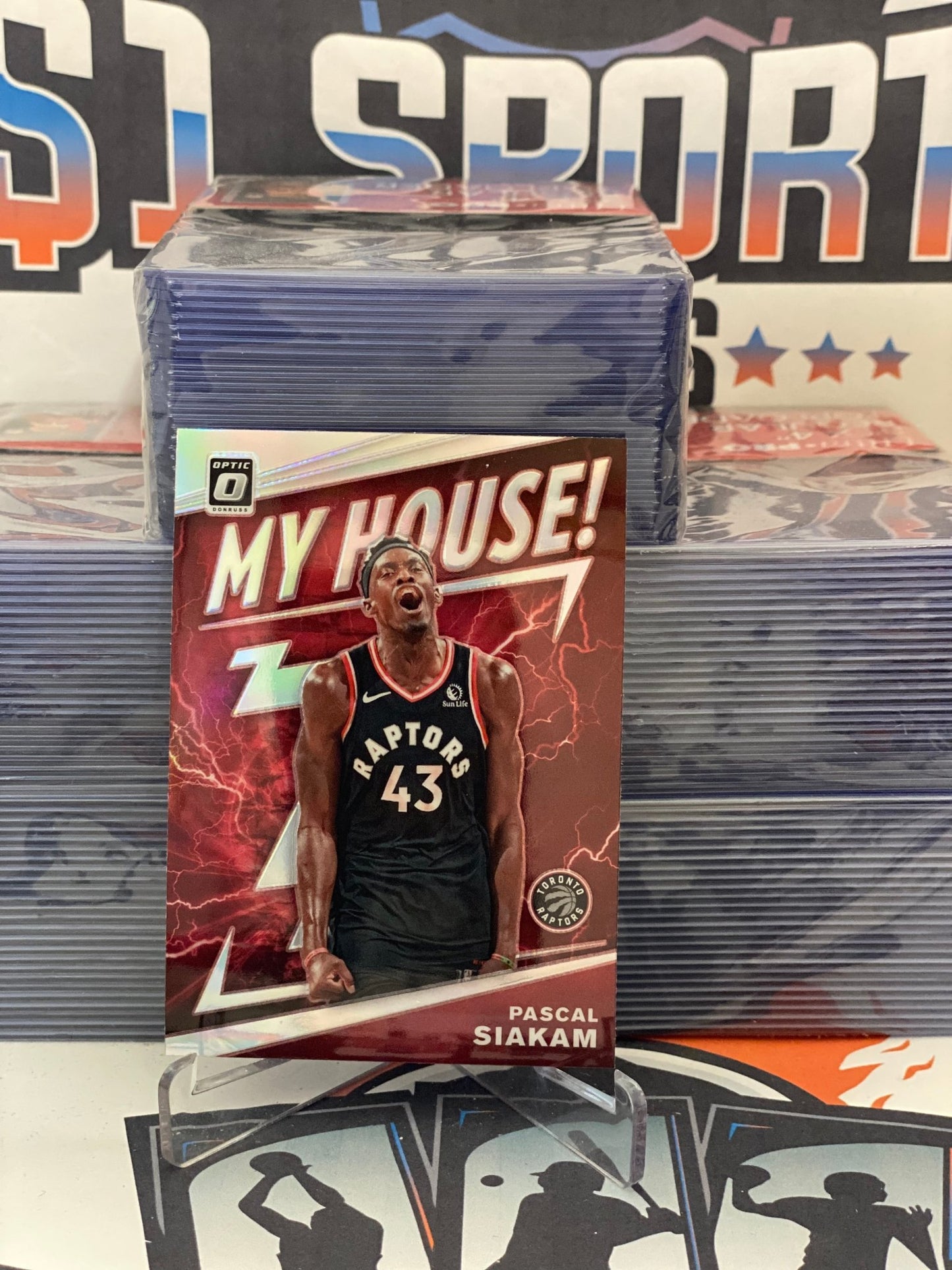 2019 Donruss Optic (Holo Prizm, My House!) Pascal Siakam #12
