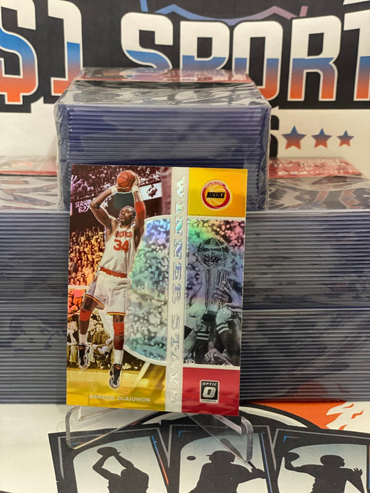 2019 Donruss Optic (Holo Prizm, Winner Stays) Hakeem Olajuwon #9