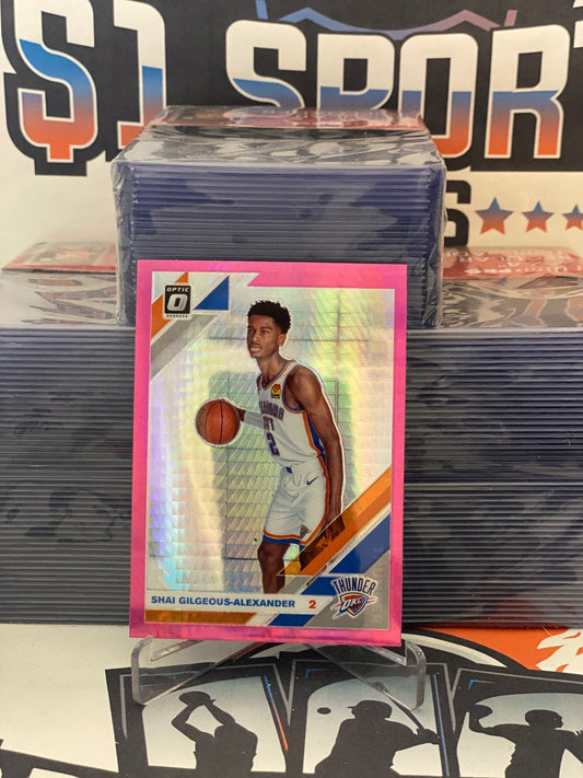 2019 Donruss Optic (Hyper Pink Prizm) Shai Gilgeous-Alexander #113