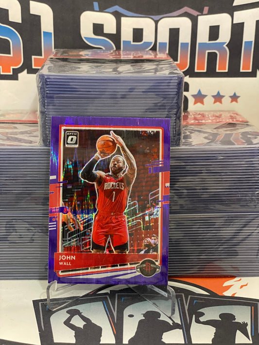 2019 Donruss Optic (Purple Flash Prizm) John Wall #53