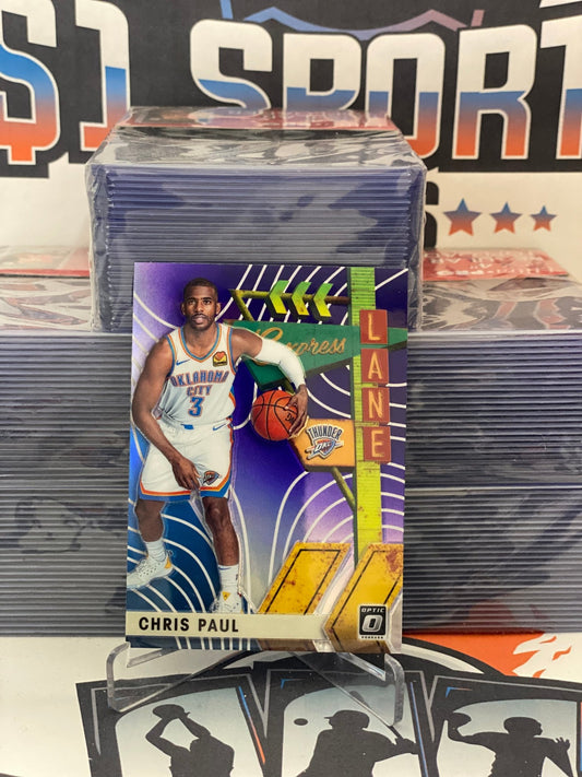 2019 Donruss Optic (Purple Prizm, Express Lane) Chris Paul #15