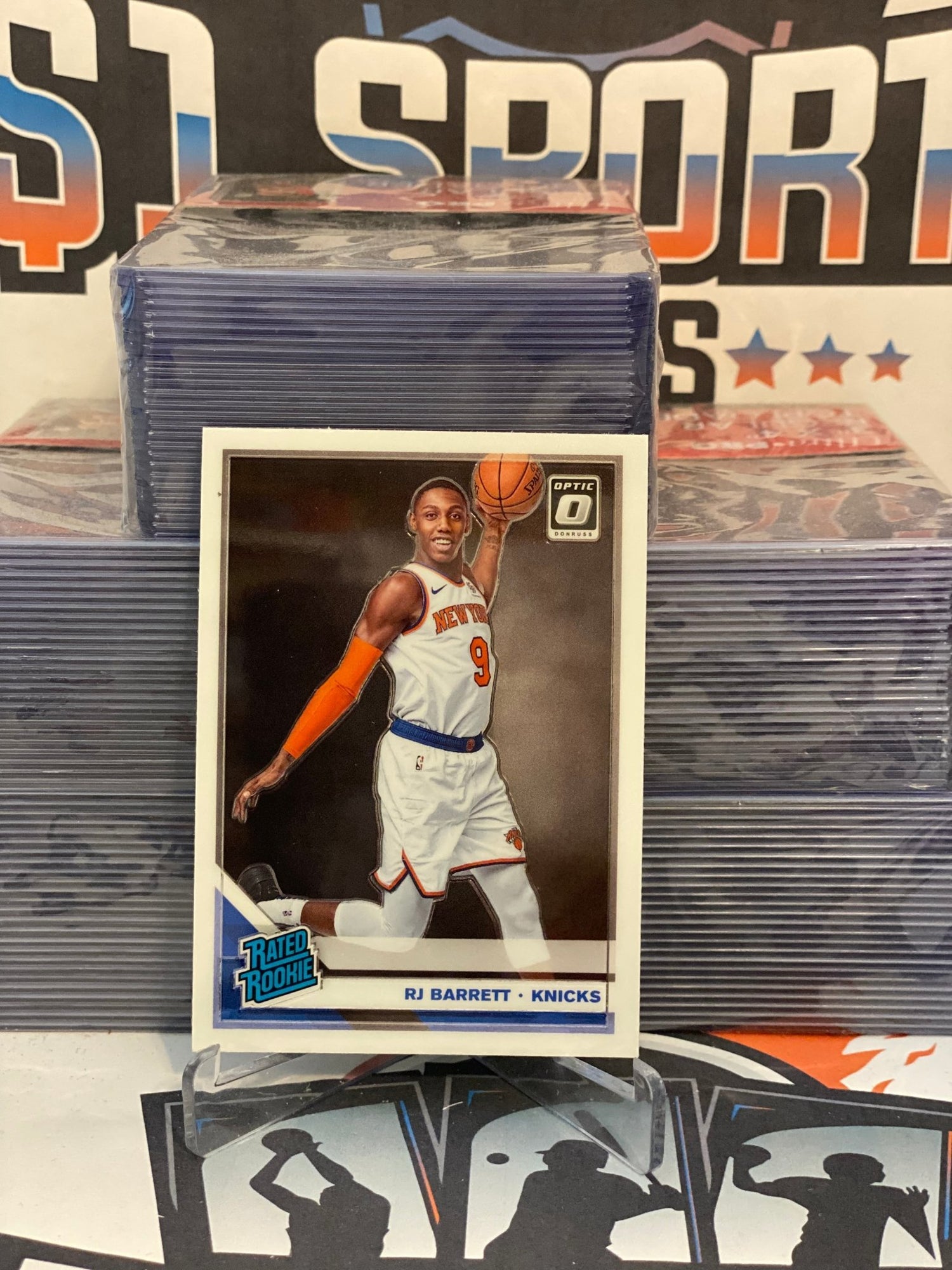 2019 Donruss Optic (Rated Rookie) RJ Barrett #178