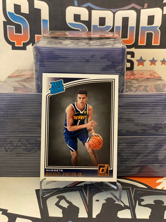 2019 Donruss (Rated Rookie) Michael Porter Jr. #182