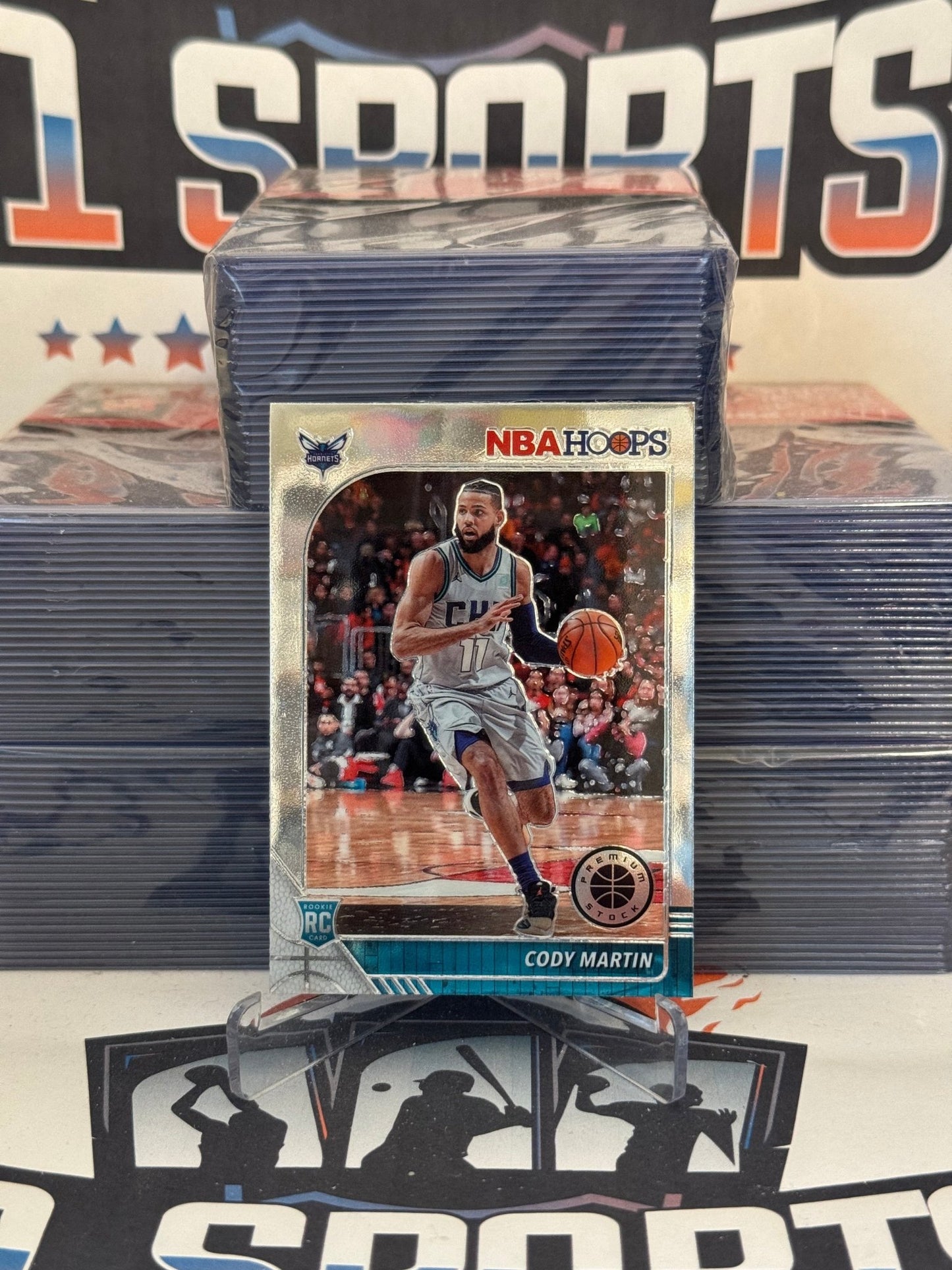 2019 Hoops Premium Stock Cody Martin Rookie #229