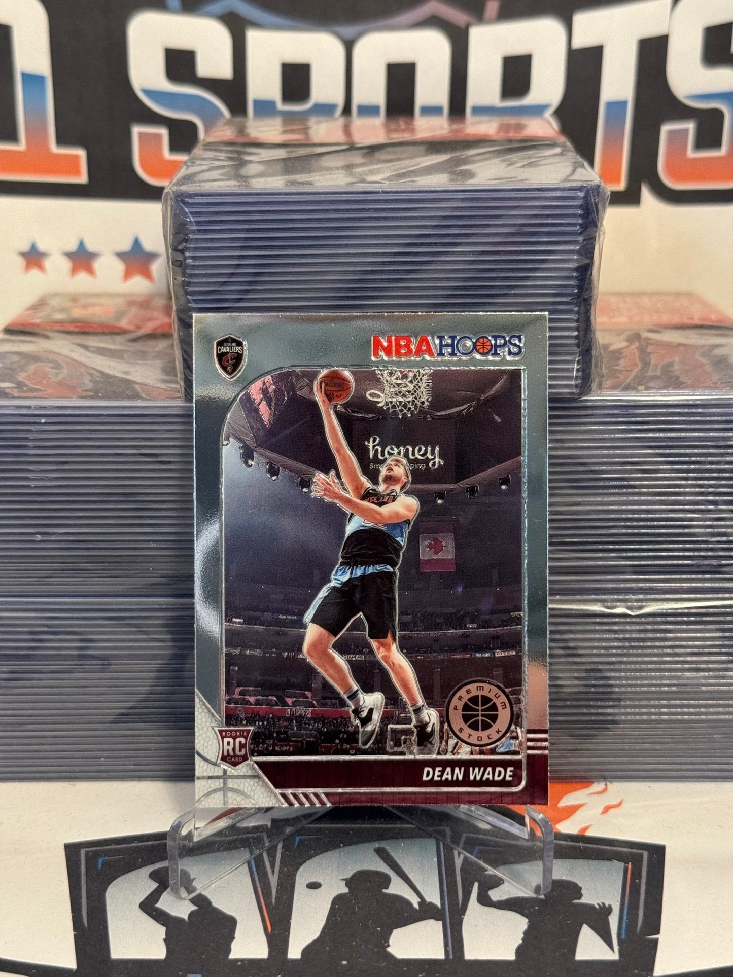 2019 Hoops Premium Stock Dean Wade Rookie #258