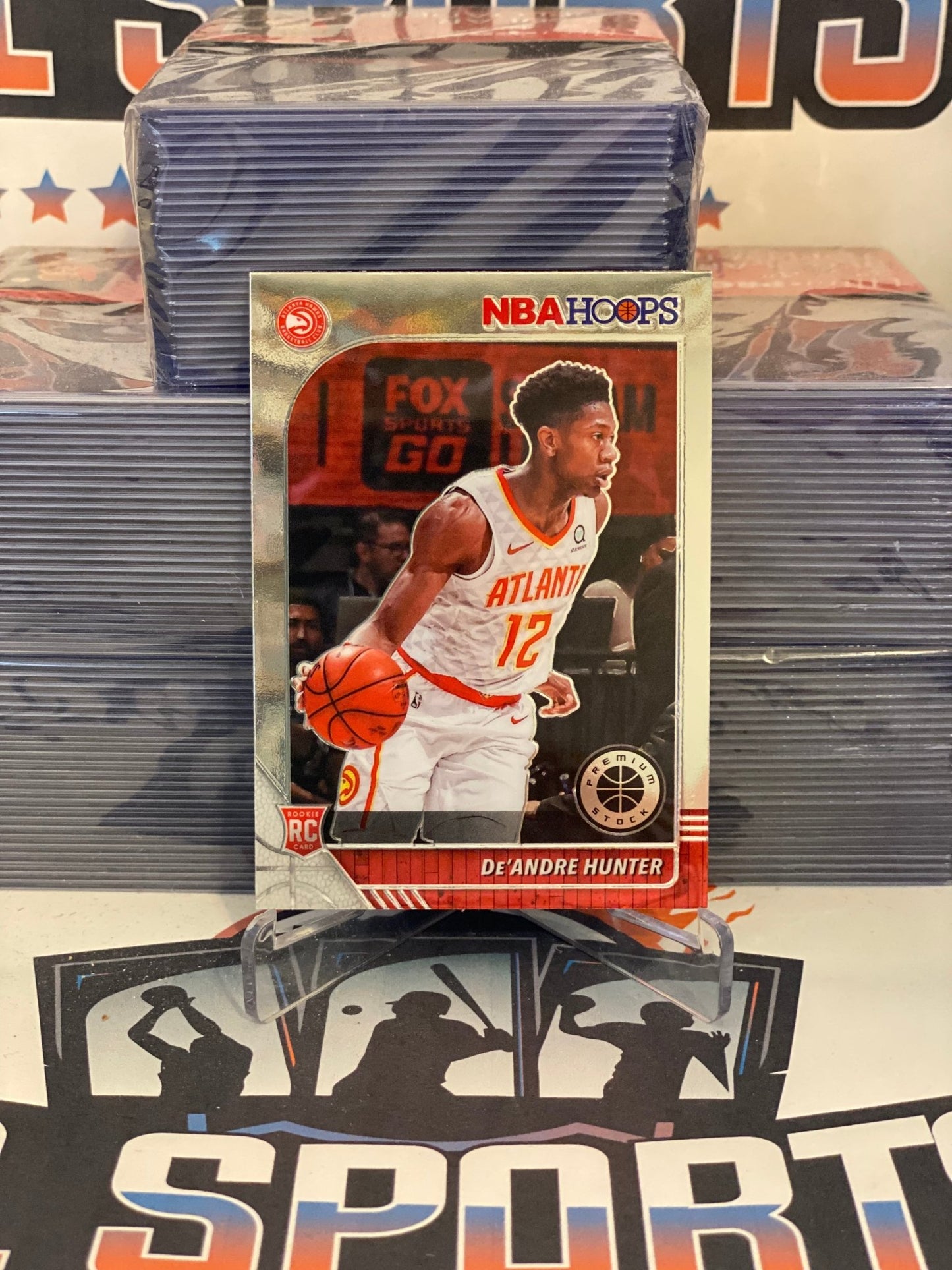 2019 Hoops Premium Stock De'Andre Hunter Rookie #202