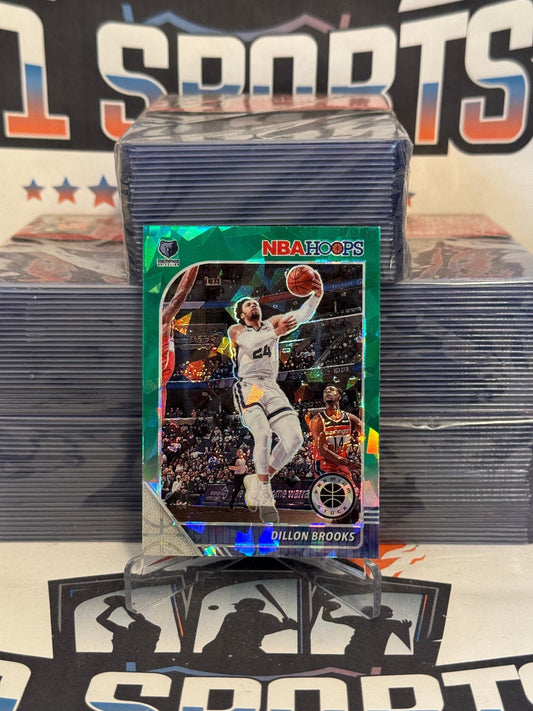 2019 Hoops Premium Stock (Green Cracked Ice Prizm) Dillon Brooks #154