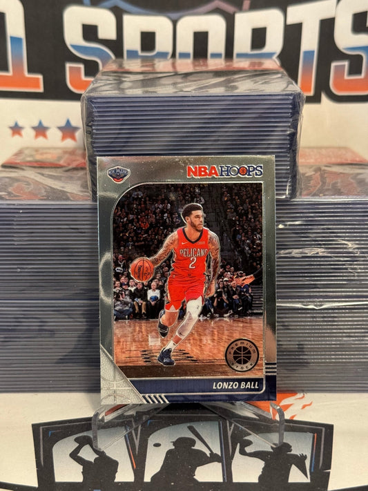 2019 Hoops Premium Stock Lonzo Ball #116