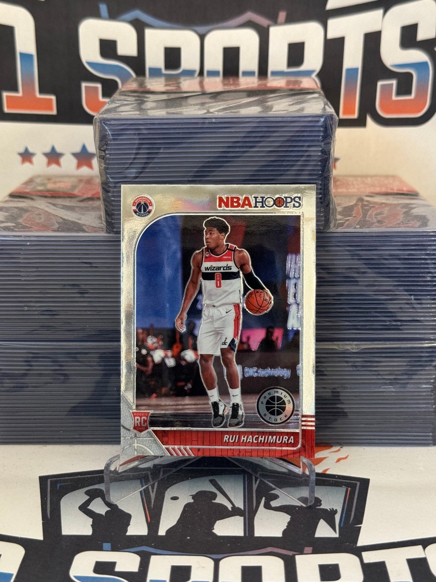2019 Hoops Premium Stock Rui Hachimura Rookie #206