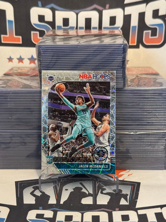 2019 Hoops Premium Stock (Silver Laser Prizm) Jalen McDaniels Rookie #246