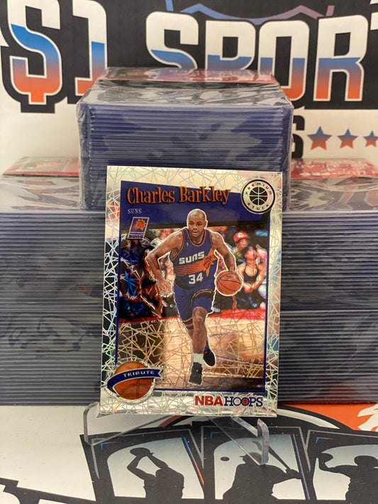 2019 Hoops Premium Stock (Silver Laser Prizm, Tribute) Charles Barkley #281