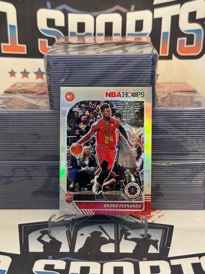 2019 Hoops Premium Stock (Silver Prizm) Bruno Fernando Rookie #228
