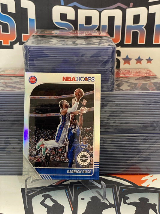 2019 Hoops Premium Stock (Silver Prizm) Derrick Rose #114