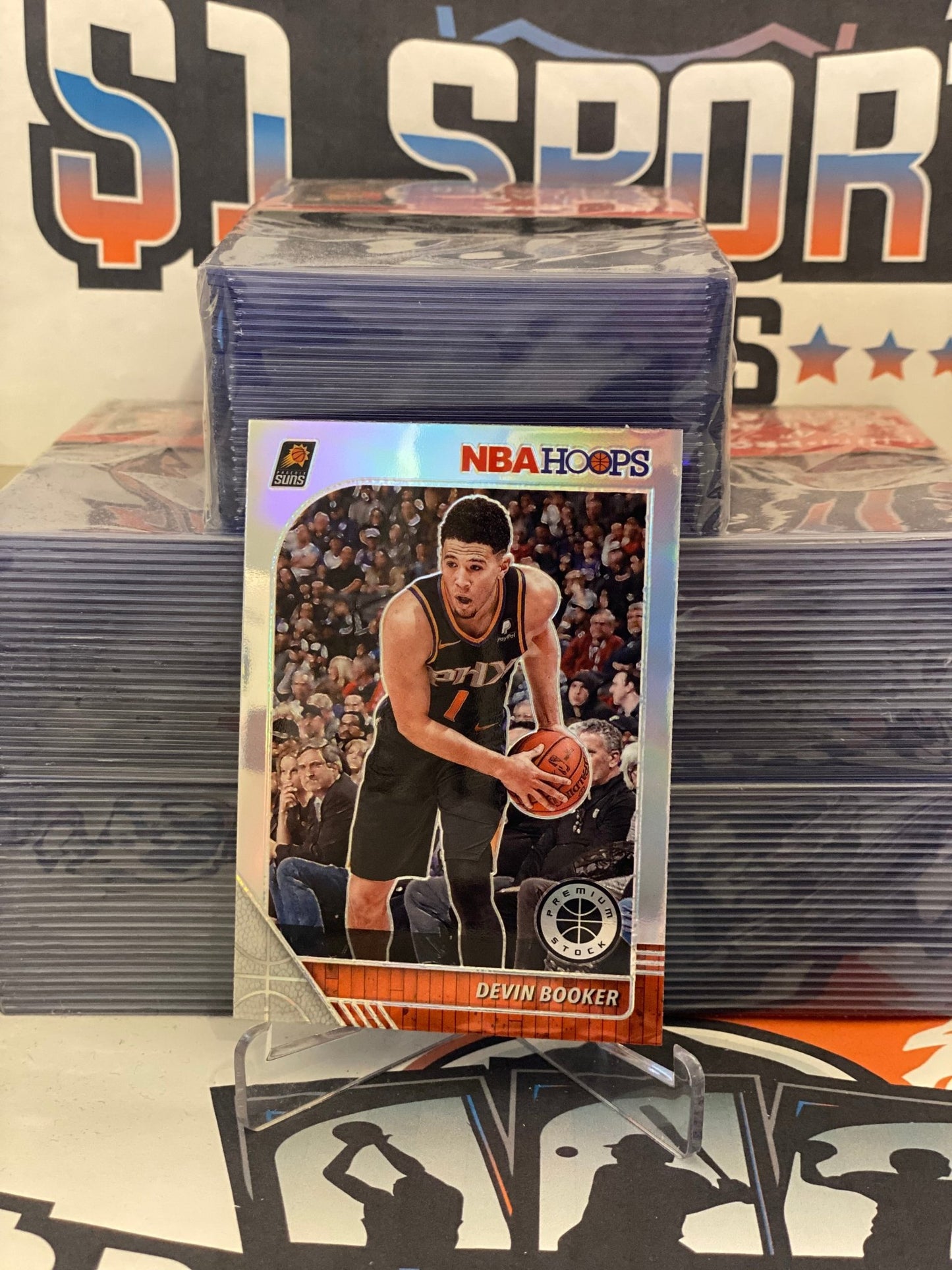 2019 Hoops Premium Stock (Silver Prizm) Devin Booker #149