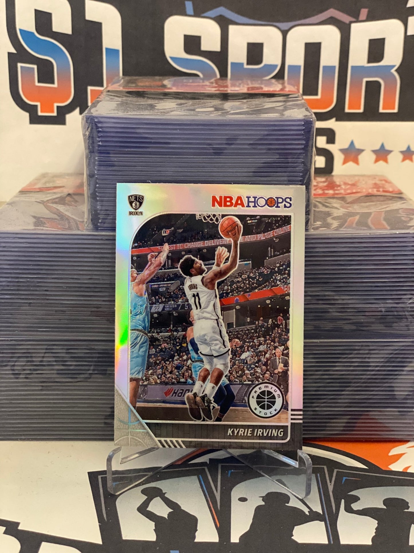 2019 Hoops Premium Stock (Silver Prizm) Kyrie Irving #11